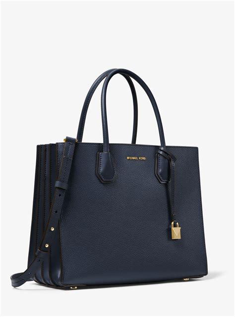 michael michael kors mercer large leather tote bag|Michael Kors saffiano leather tote.